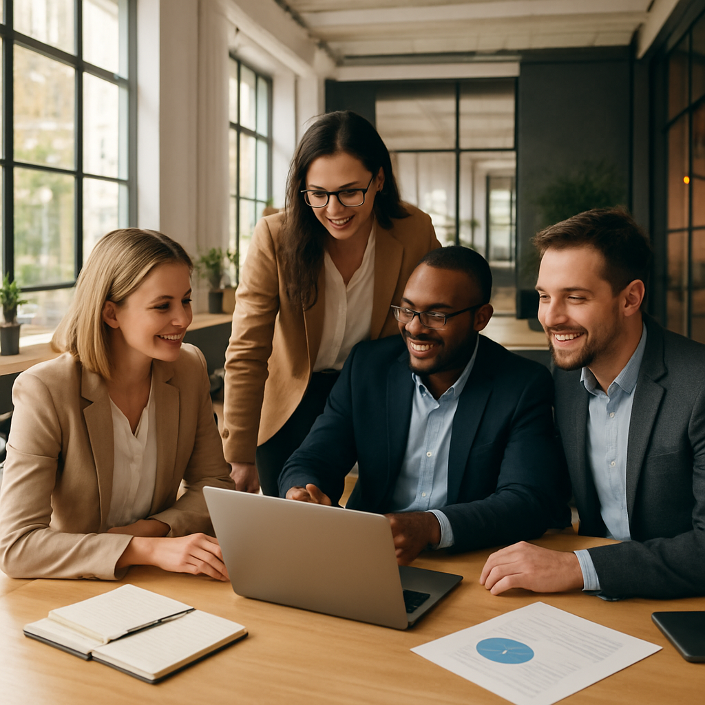 Professional consulting team